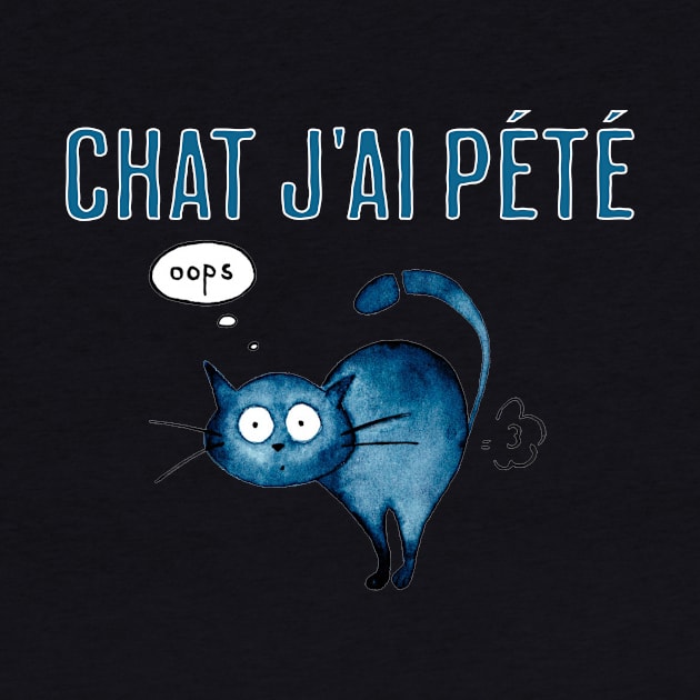 Chat J'ai Pete Funny Chat GPT French Pun by sarcasmandadulting